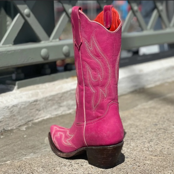 Planet Cowboy Hottie Stonewashed Boots (8) - Picture 4 of 6